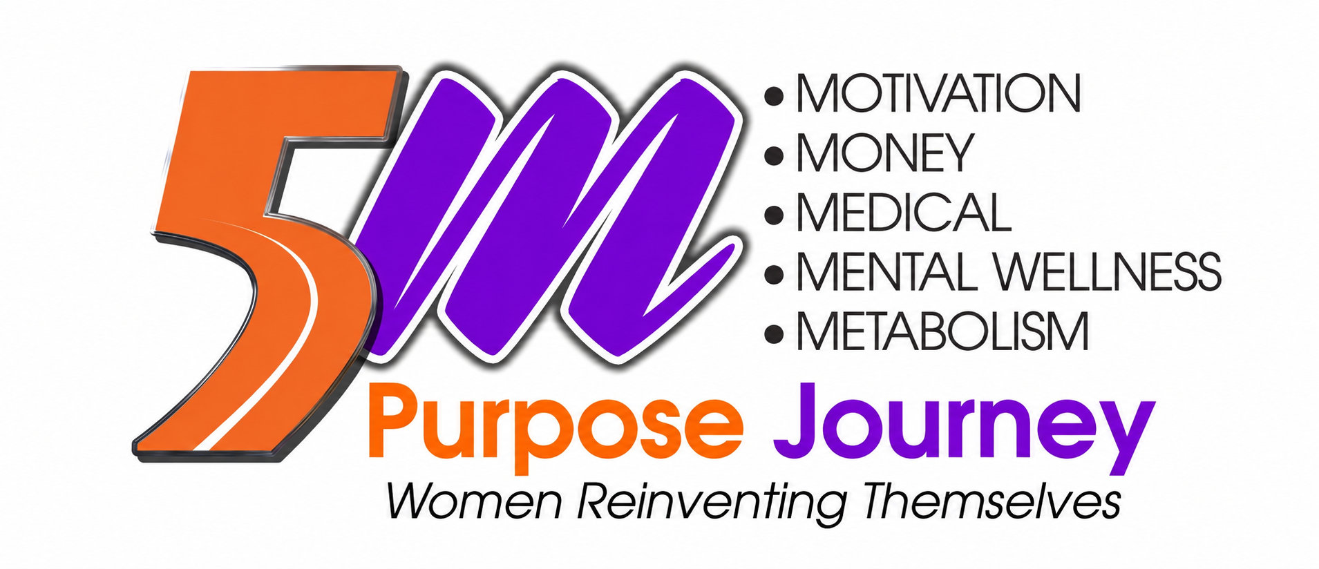5M Purpose Journey logo — Women Reinventing Themselves